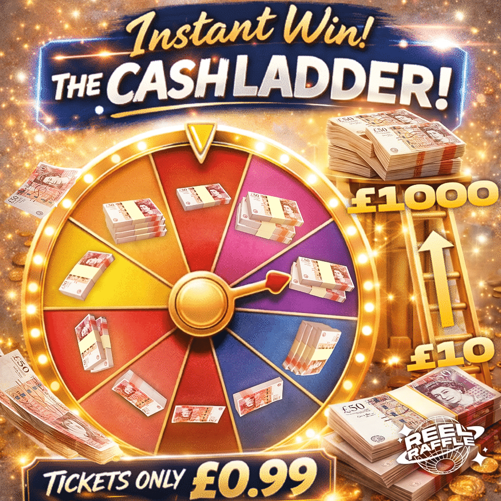 Reel Raffle Instant Win – The Cash Ladder! – Reel Raffle