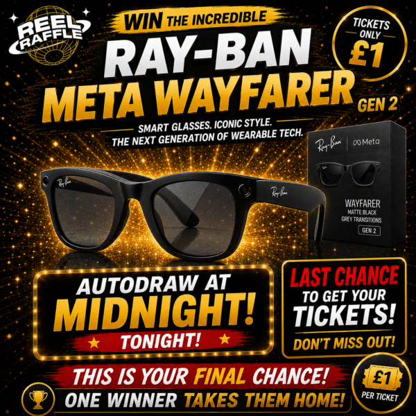 Reel Raffle RayBan Meta Wayfarer Glasses – Reel Raffle