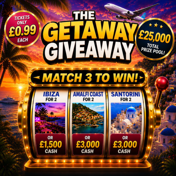 THE GETAWAY GIVEAWAY