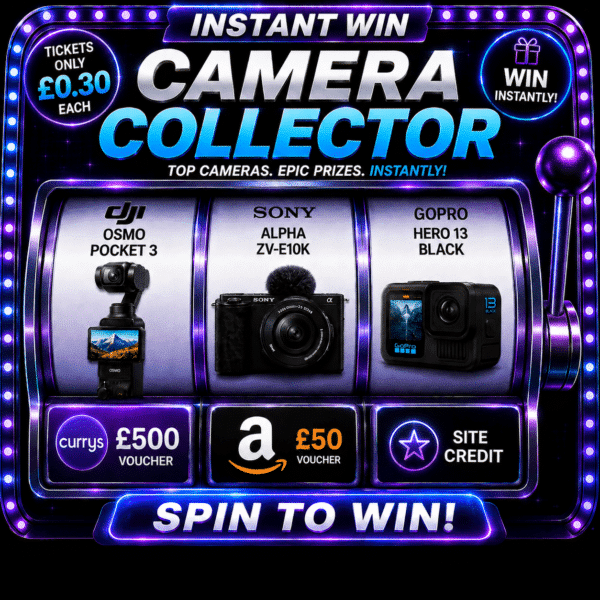 📸 CAMERA COLLECTOR – INSTANT WIN 📸