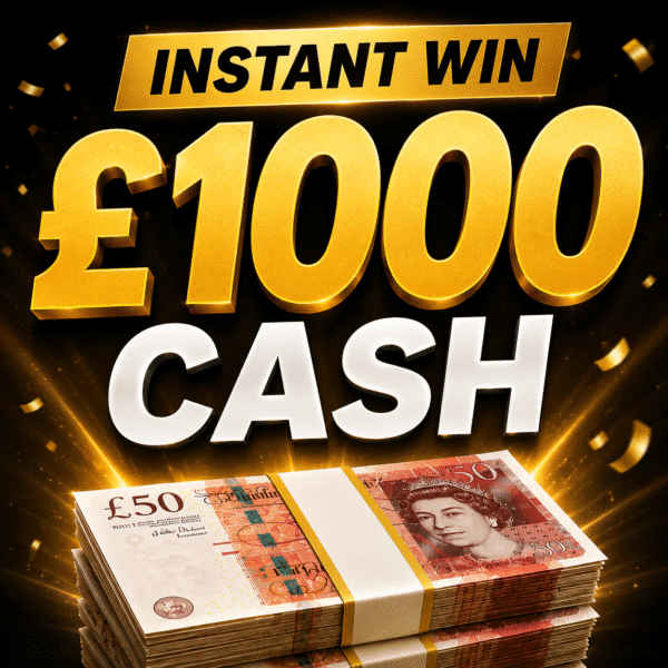 £1,000 Cash