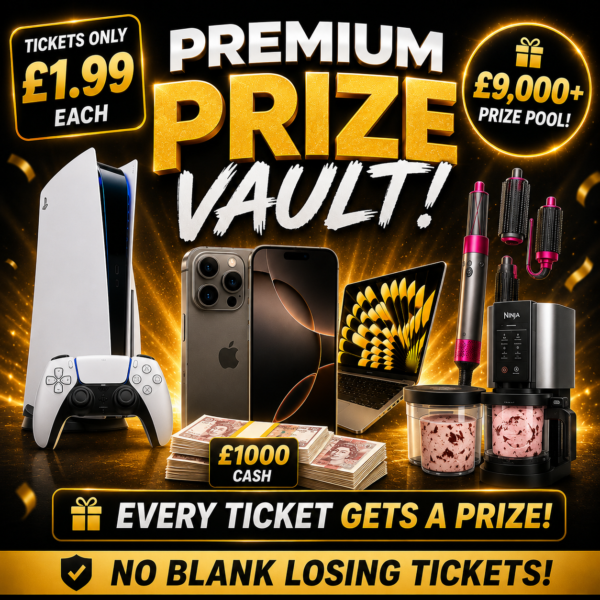 Premium Prize Vault - PRIZE EVERY TIME
