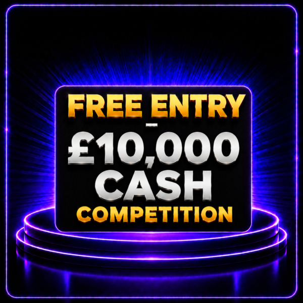 Entry into £10,000 Cash Competition