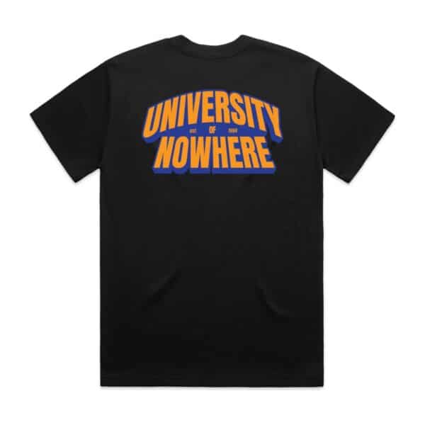 University Of Nowhere Tee - Black